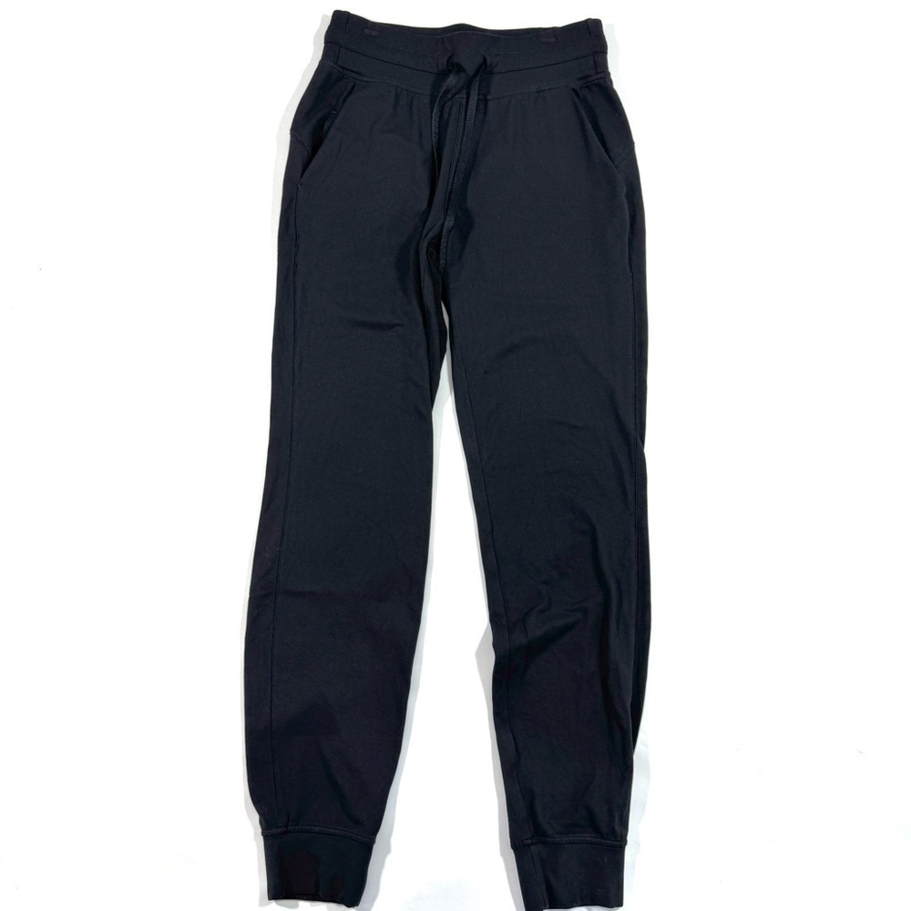 Lululemon Nylon Jogger Pants Black Full Length